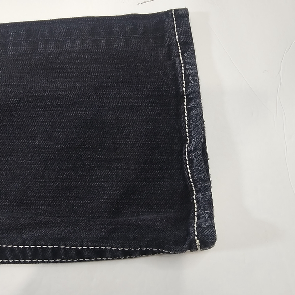 Miss Me Low-Rise Bootcut Jeans Womens 30 Black Wash Women's Distressed - Picture 14 of 16